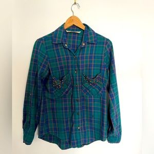 Zara Studded Flannel